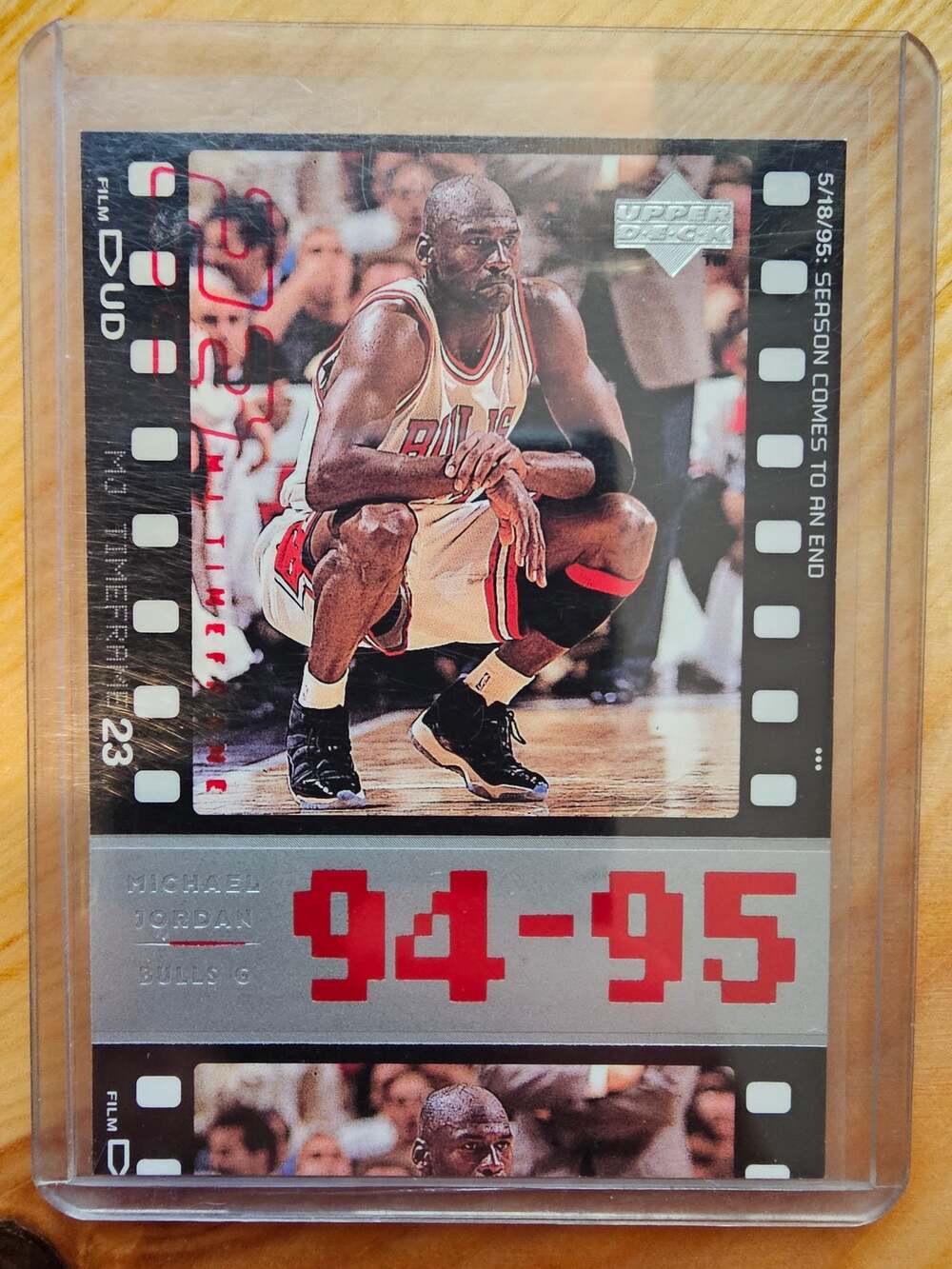 Michael Jordan 1998 Upper Deck Timeframe 23 #70 - Chicago Bulls - 94-95 - NBA